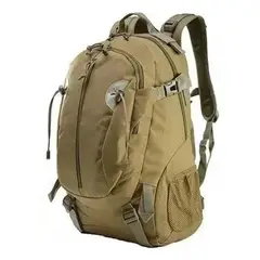 GENERICO - Mochila Táctica Militar 40L en Color Ocre Diseño Resistente.