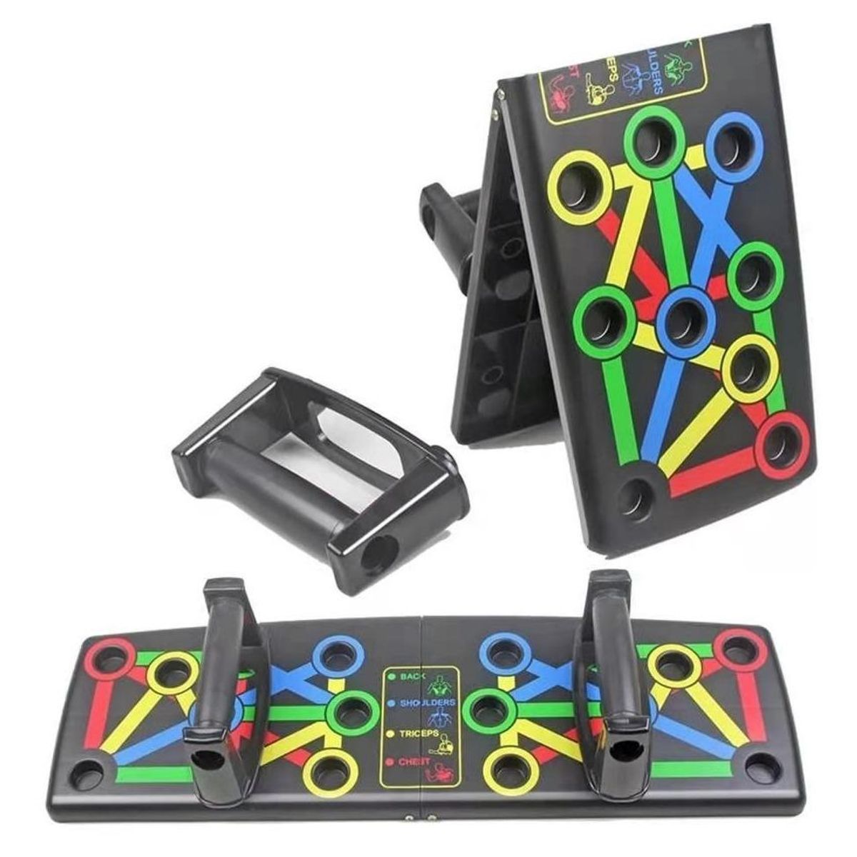 GENERICO - Soporte Push Up Board Multifuncional para Ejercicio