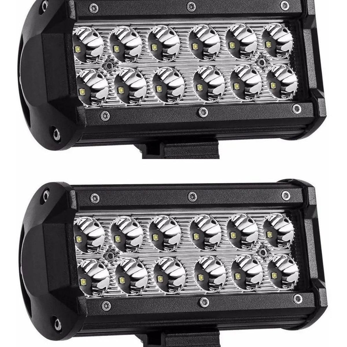GENERICO - Pack de 2 Focos LED 36W para Barra Neblinera de Auto