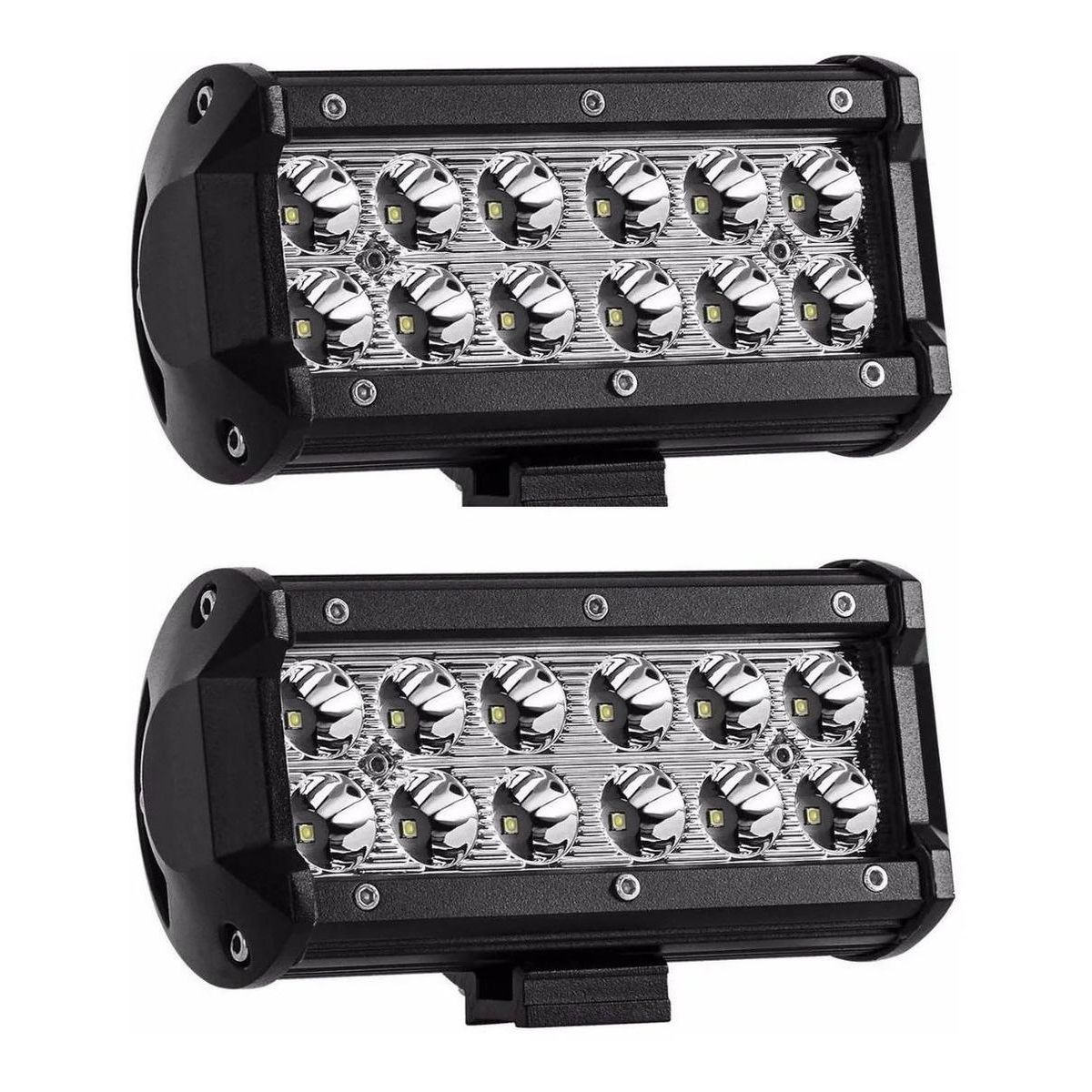 GENERICO - Pack de 2 Focos LED 36W para Barra Neblinera de Auto