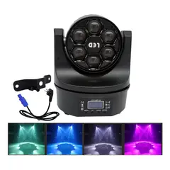 GENERICO - Cabeza Móvil RGBW DMX de 6x15W para Eventos