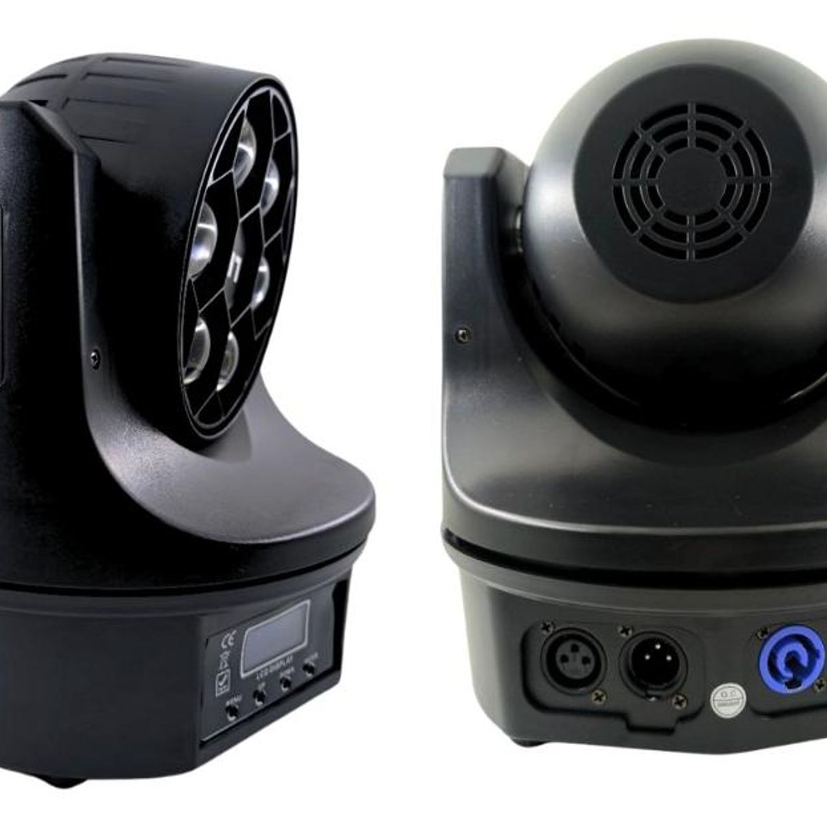 GENERICO - Cabeza Móvil RGBW DMX de 6x15W para Eventos