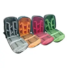 GENERICO - Mochila Fotográfica Impermeable para Cámara Réflex y LENTES