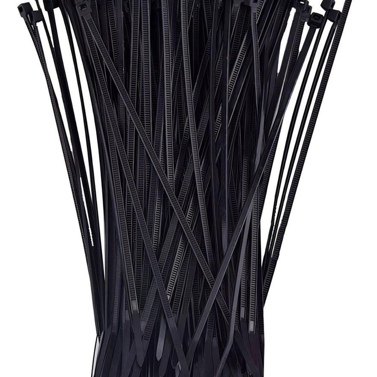 GENERICO - Amarras Plásticas Multiusos Nylon 100 Unidades 5x400mm