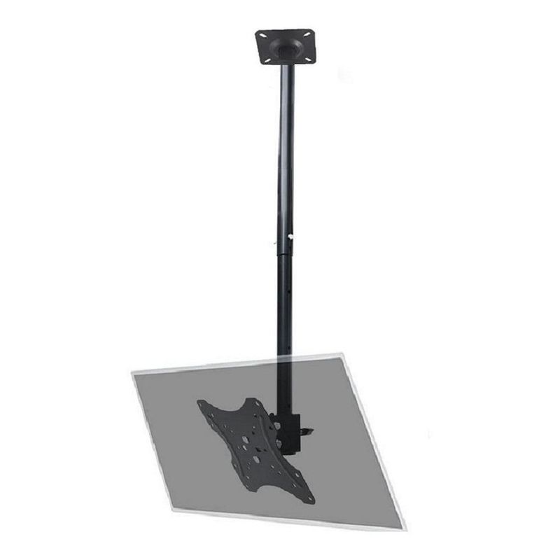GENERICO - Soporte de Techo para TV 14-40" Inclinación 360° Negro