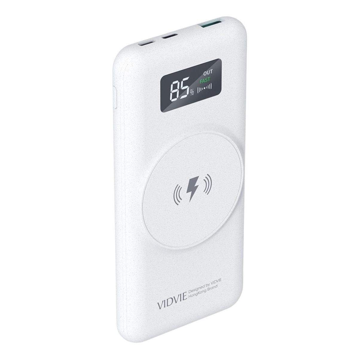 GENERICO - Power Bank Portátil Inalámbrico Magnético 225W 10000mAh Blanco