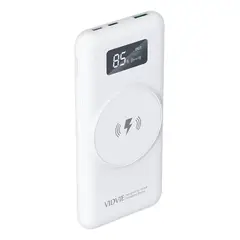 GENERICO - Power Bank Portátil Inalámbrico Magnético 225W 10000mAh Blanco