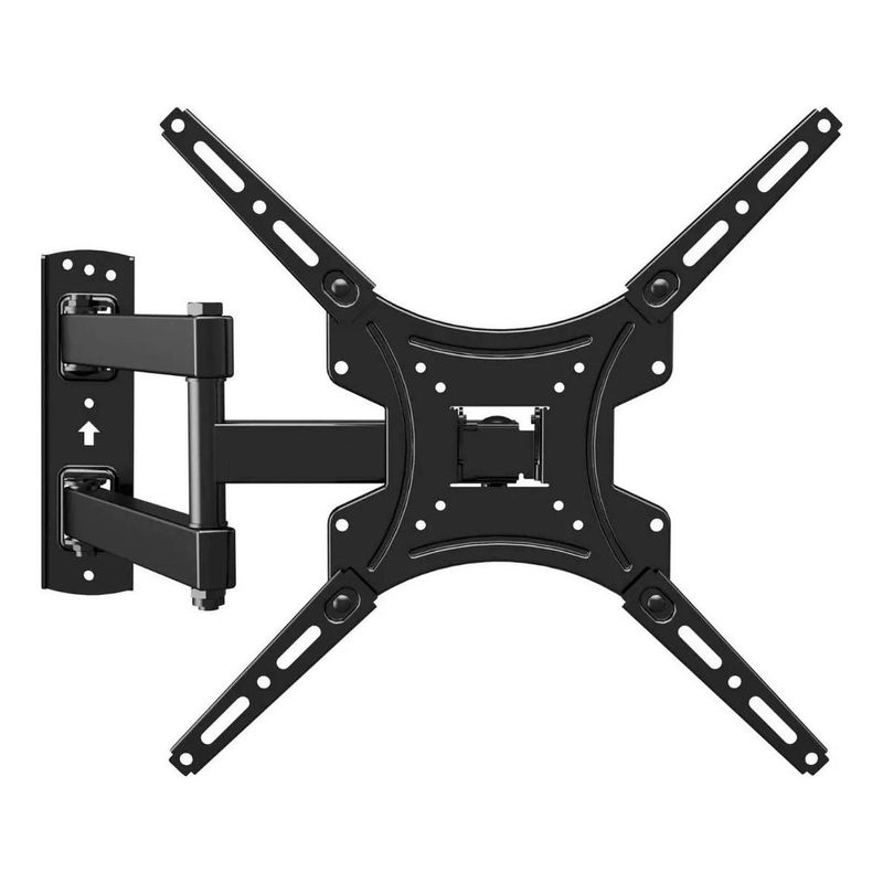 GENERICO - Soporte Articulado para TV de 14 a 55 Pulgadas 50 kg Negro