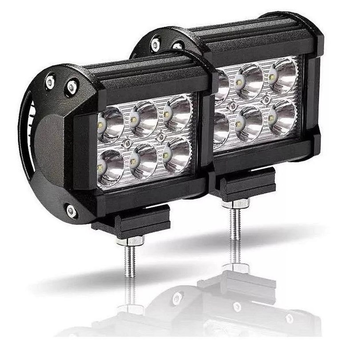 Barra de Focos Neblineros LED 18W para Auto y Moto, marca GENERICO - Foto Principal