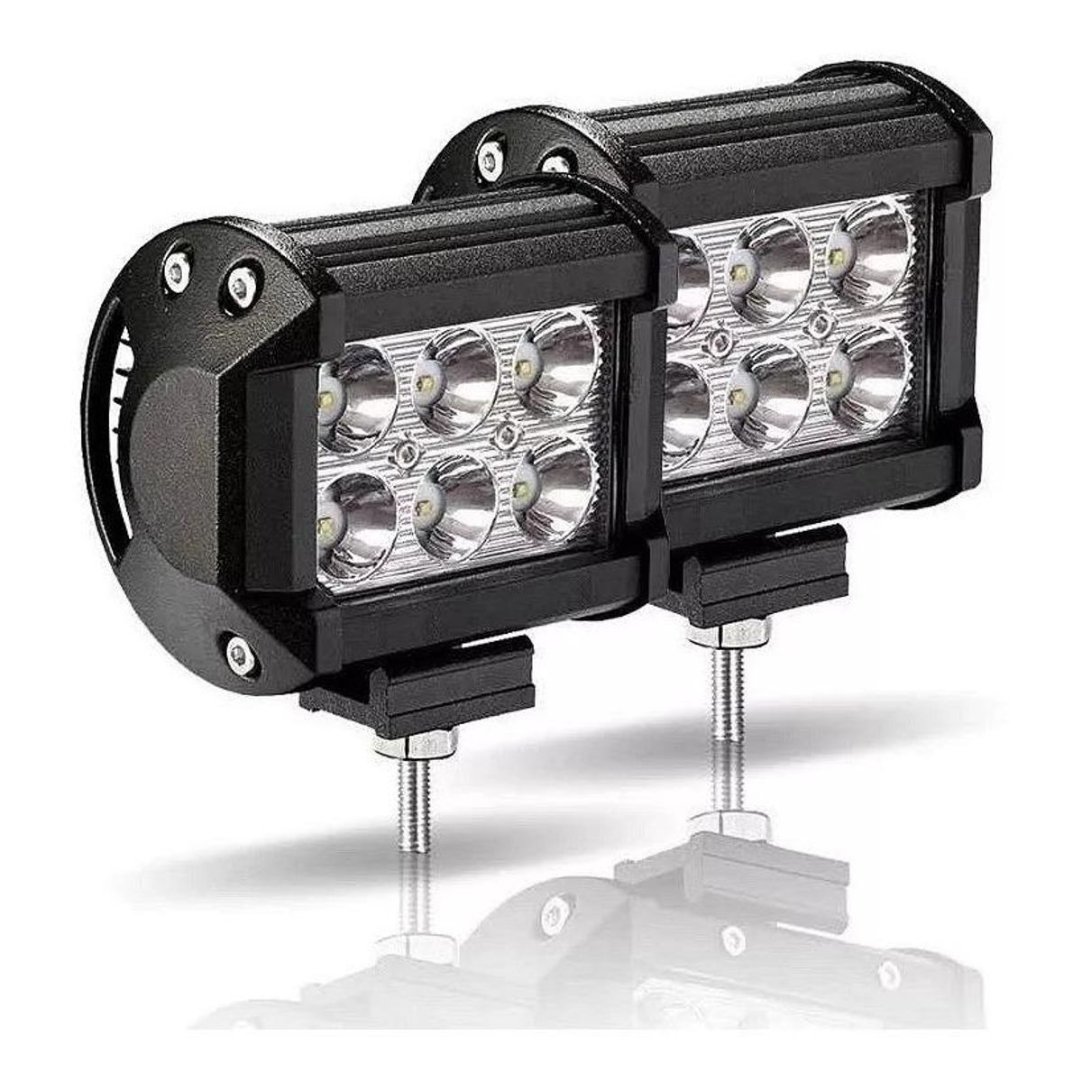 Barra de Focos Neblineros LED 18W para Auto y Moto, marca GENERICO - Foto Principal