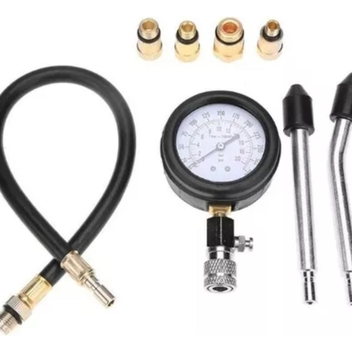GENERICO - Compresímetro Bencinero 300 Psi para Diagnóstico de Motores