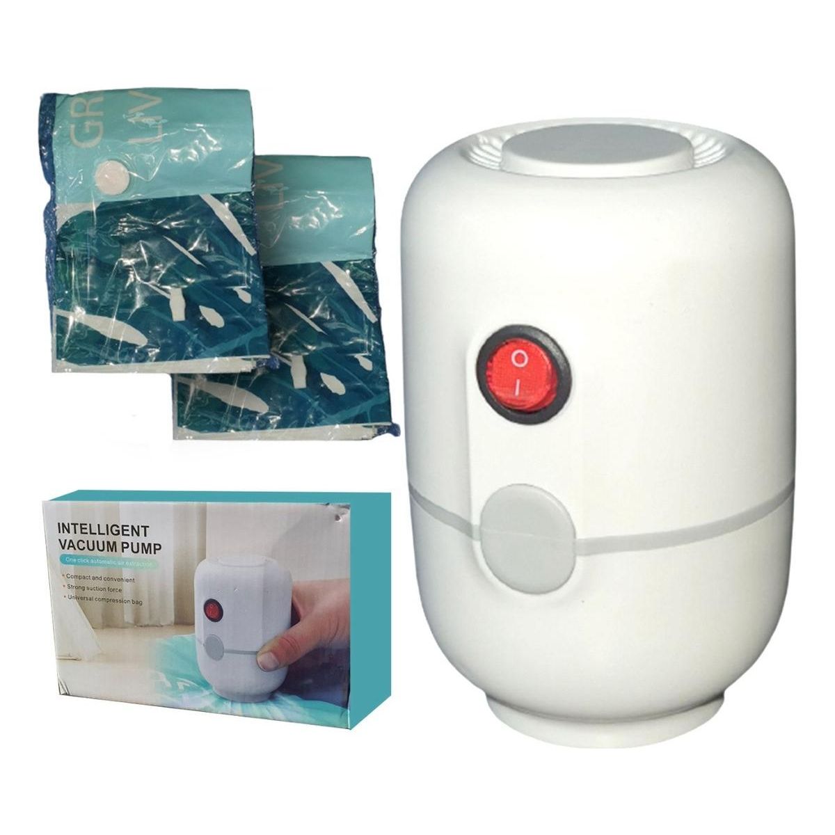 GENERICO - Bomba de Vacío Eléctrica para Compresión de Ropa