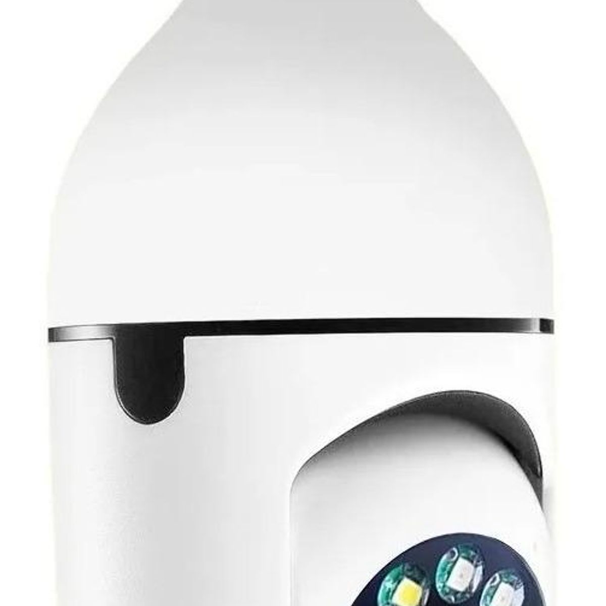 GENERICO - Cámara IP Ampolleta Panorámica WiFi con Visión Nocturna