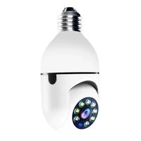 Cámara IP Ampolleta Panorámica WiFi con Visión Nocturna