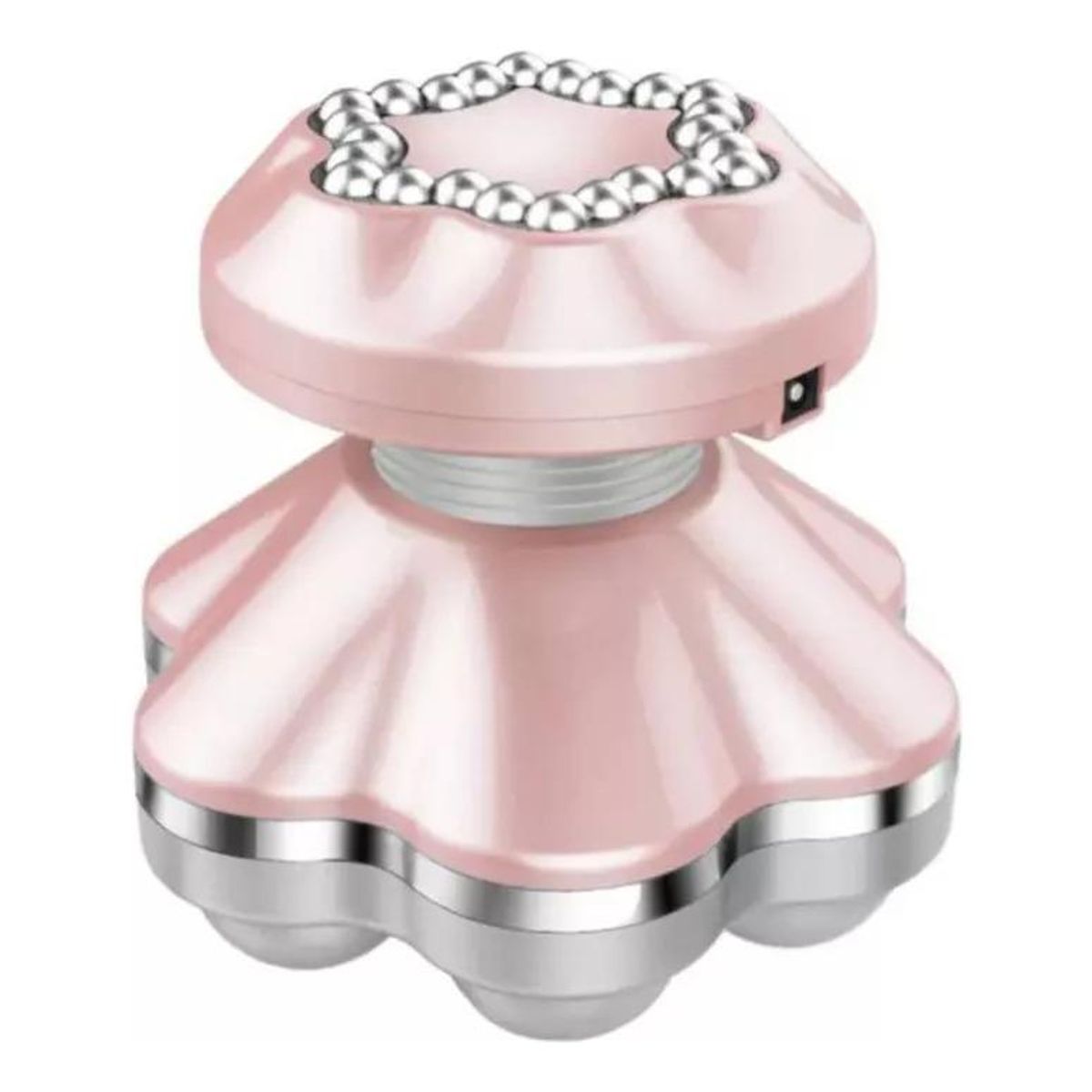 GENERICO - Mini Masajeador Eléctrico Recargable Portátil con Vibración