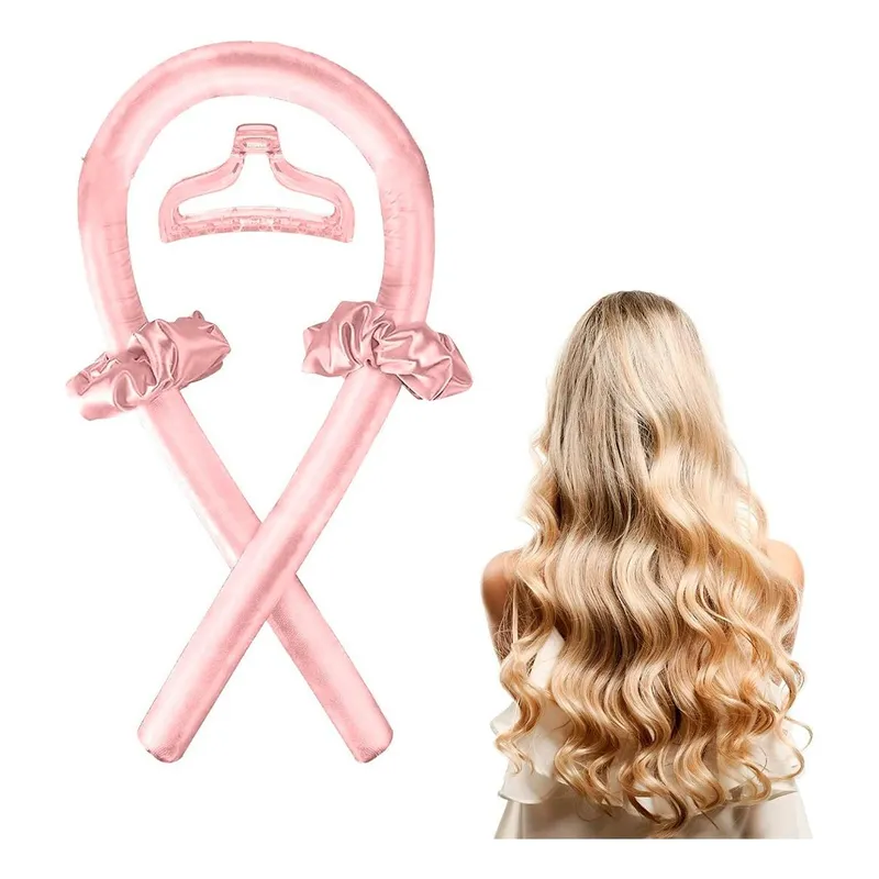 GENERICO - Onduladora Rizadora de Seda Sin Calor para Cabello