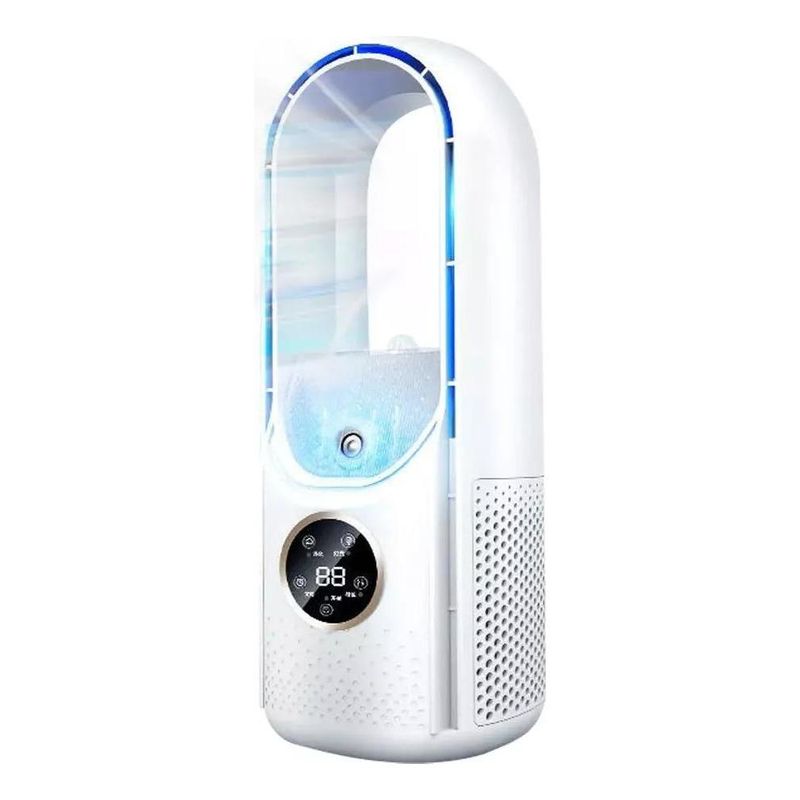 GENERICO - Ventilador de Mesa Sin Aspas USB 3 en 1 6 Velocidades
