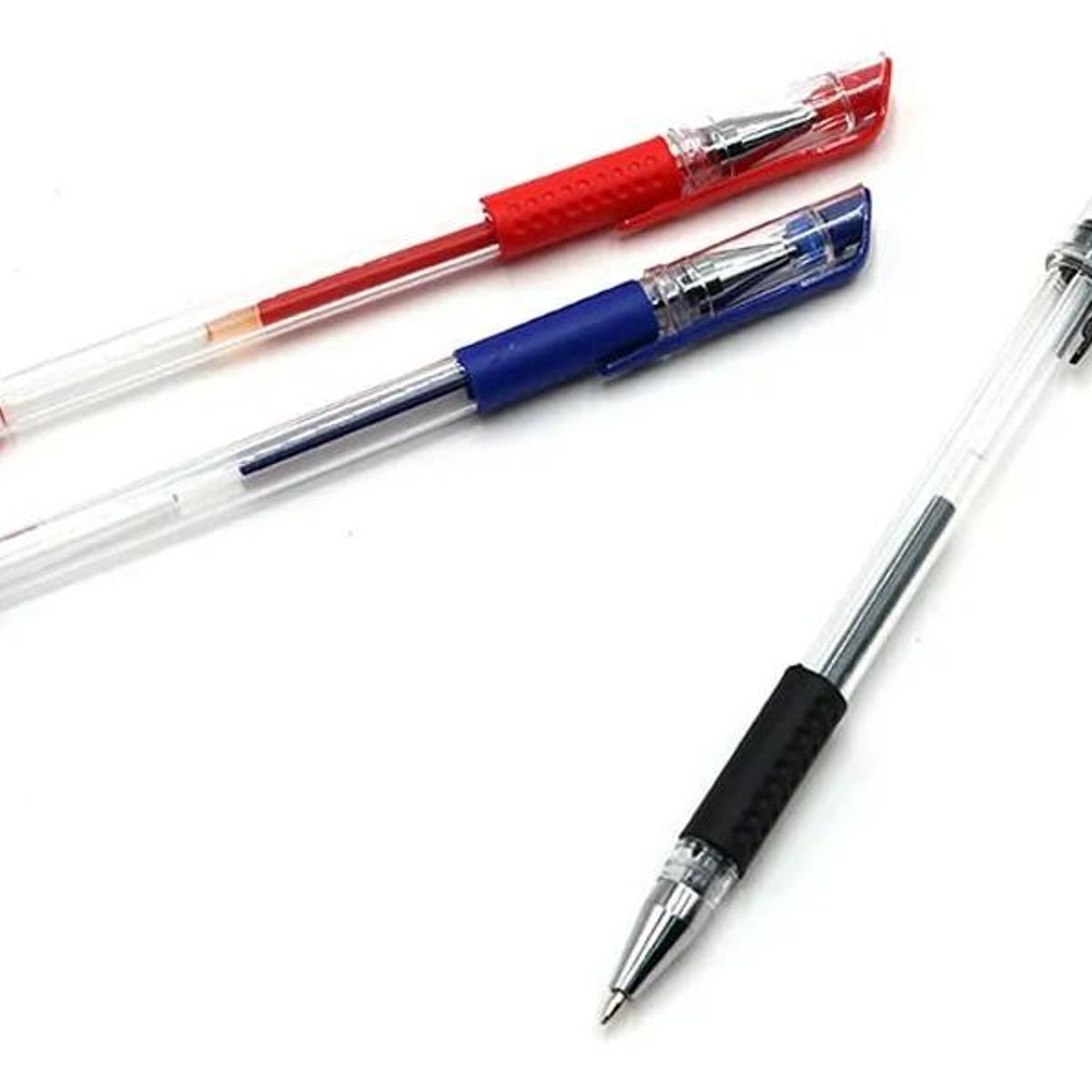 GENERICO - Pack de 12 Bolígrafos Gel 05 mm Tinta Negra