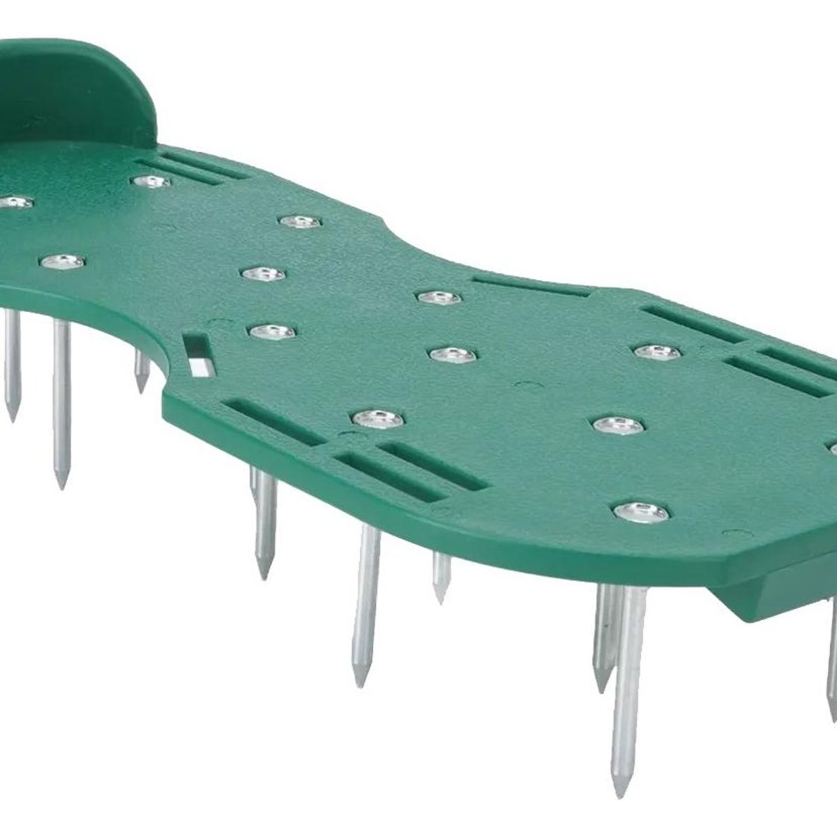 GENERICO - Zapatos Aireadores de Césped con Clavos de 4 cm - Verde Oscuro