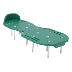 GENERICO - Zapatos Aireadores de Césped con Clavos de 4 cm - Verde Oscuro