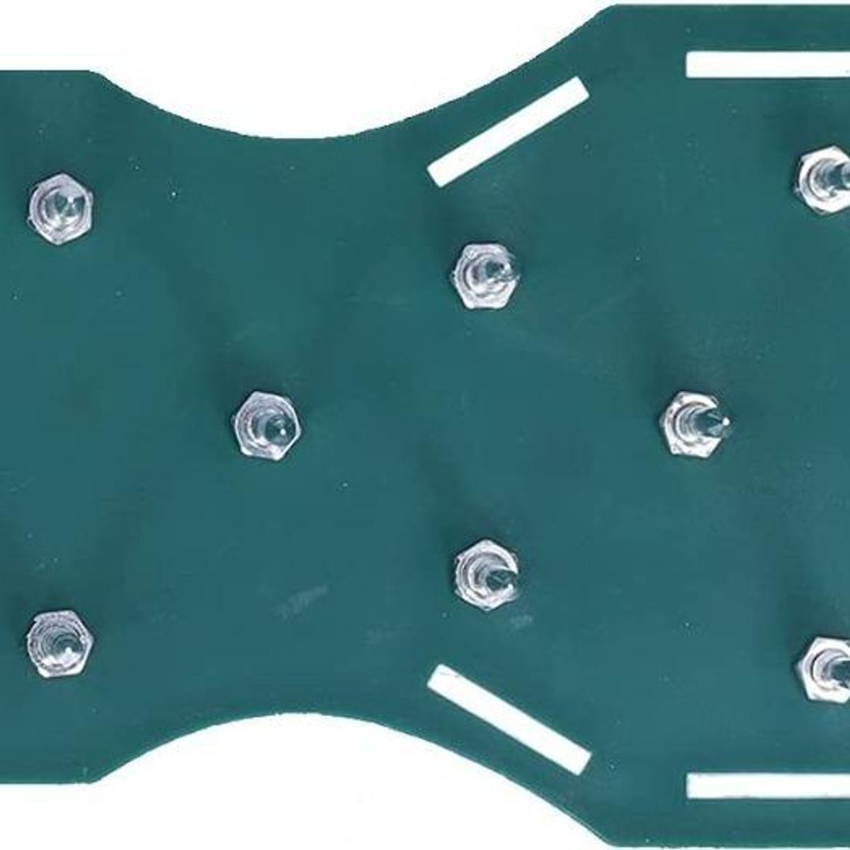 GENERICO - Zapatos Aireadores de Césped con Clavos de 4 cm - Verde Oscuro
