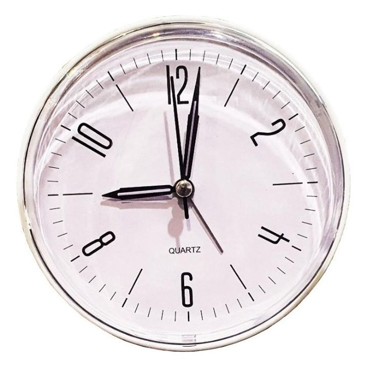 GENERICO - Reloj Despertador Redondo para Dormitorio 12cm Alarma