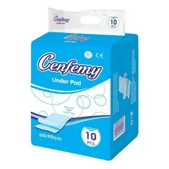 GENERICO - Sabanilla Protector de Cama para Incontinencia 60x90 cm - 10 Unidades