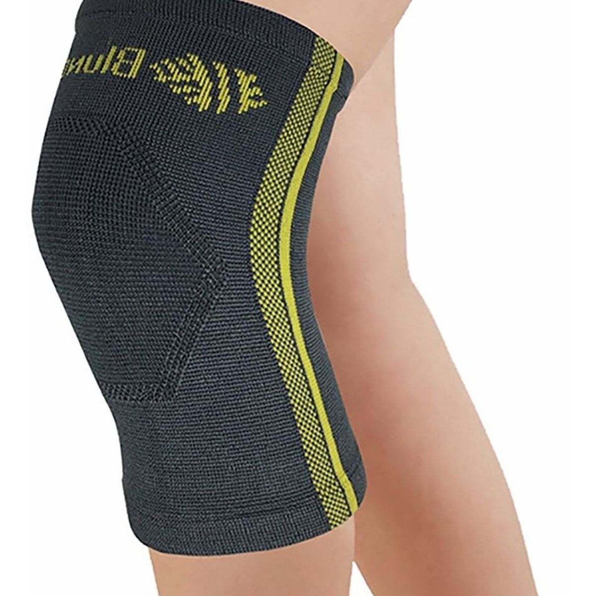 GENERICO - Rodillera de Bambú Elasticada Color Gris Talla L Blunding