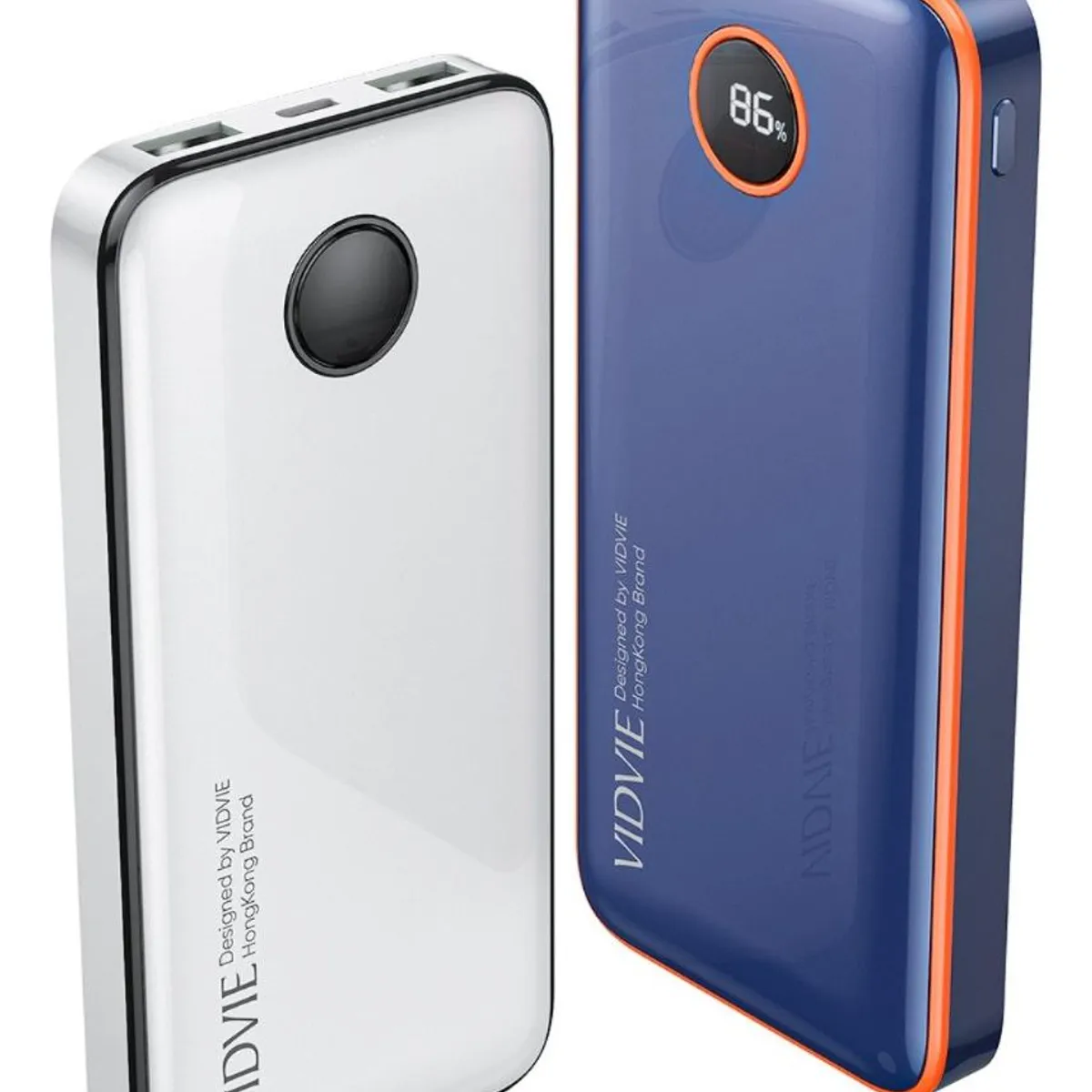 GENERICO - Cargador Portátil de Batería 10000mAh Azul con Carga Rápida