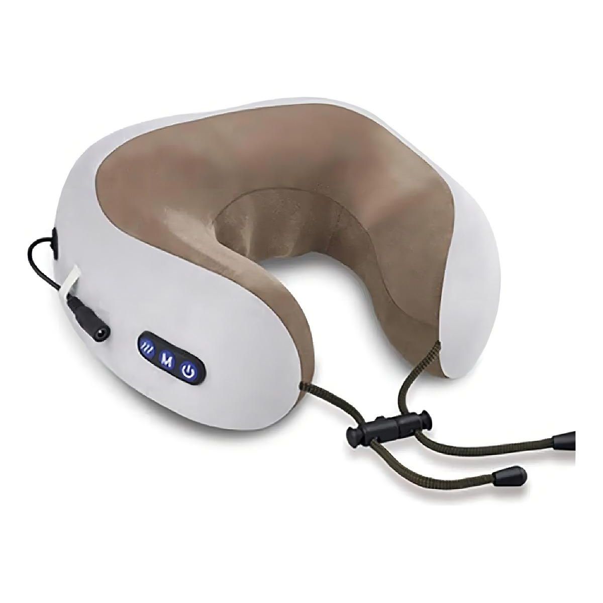 GENERICO - Masajeador Cervical Inalámbrico con Calor para Viajes