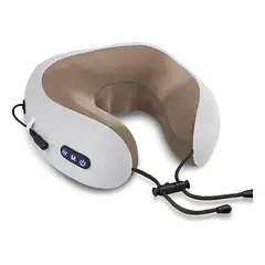 GENERICO - Masajeador Cervical Inalámbrico con Calor para Viajes