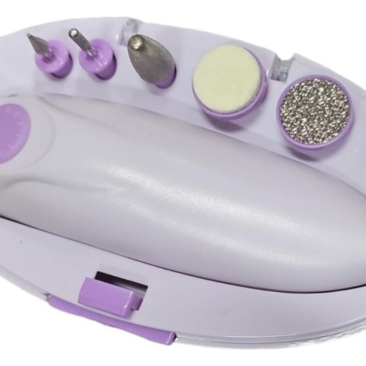 GENERICO - Kit de Lámpara LED UV y Mini Torno para Manicure Blanca