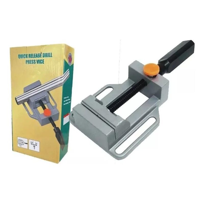 GENERICO - Prensa Plana Morsa para Taladro y Mesa - 70 mm