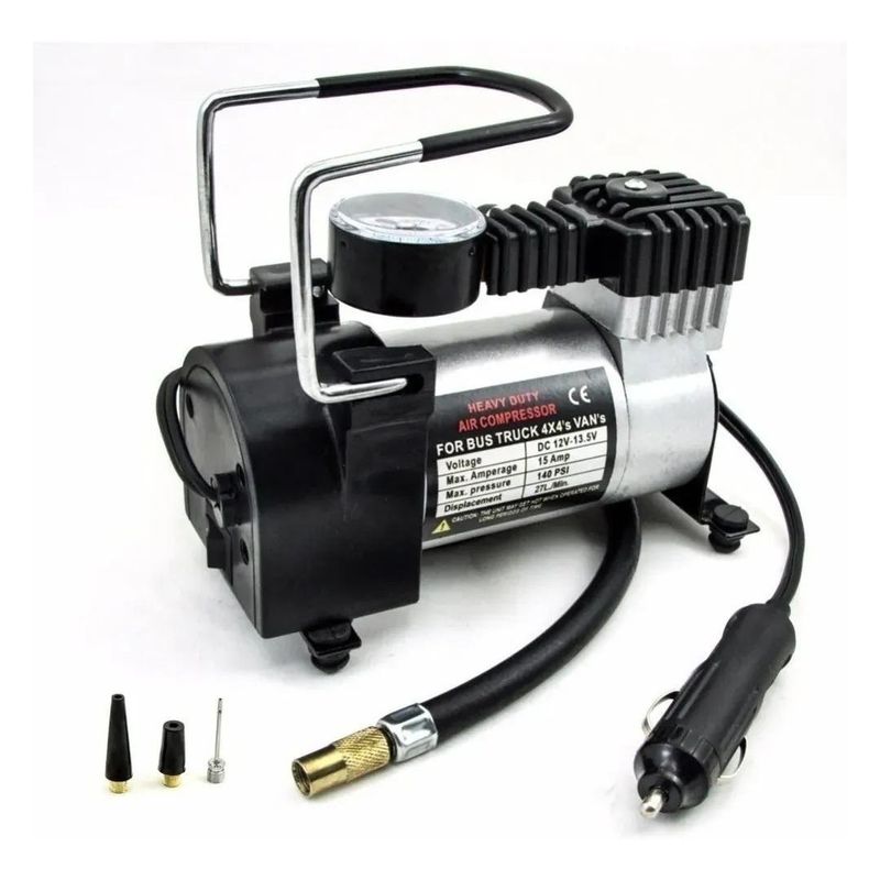 GENERICO - Compresor de Aire Portátil 150 PSI 12V para Vehículos
