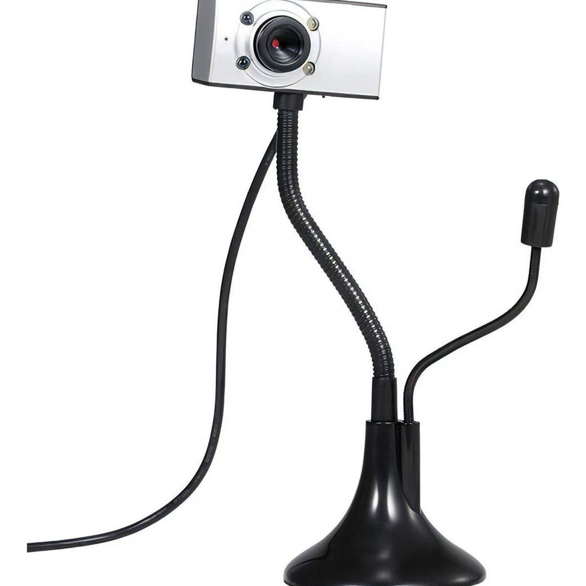 GENERICO - Cámara Web USB con Micrófono Integrado para Videoconferencias