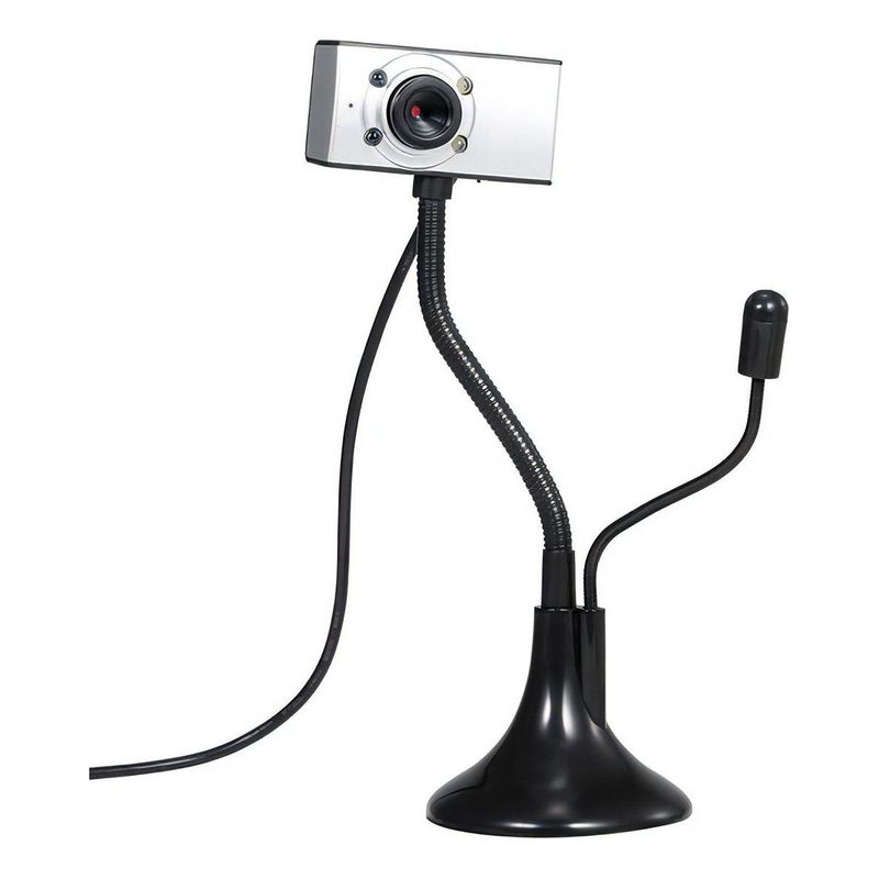 GENERICO - Cámara Web USB con Micrófono Integrado para Videoconferencias