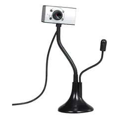 GENERICO - Cámara Web USB con Micrófono Integrado para Videoconferencias