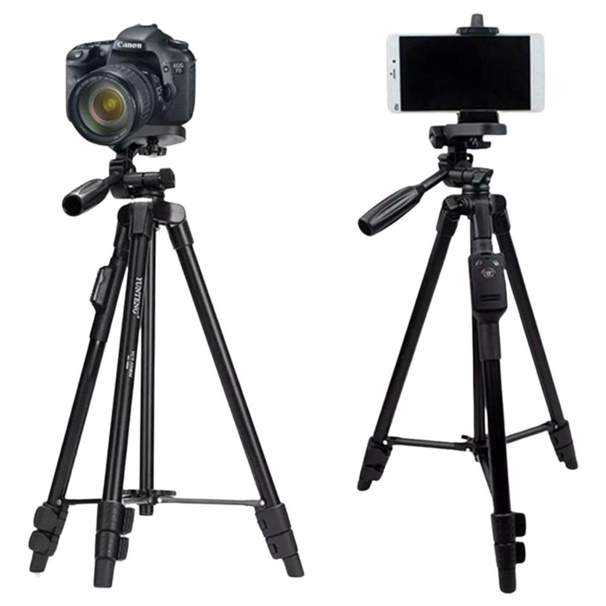 GENERICO - Trípode Portátil para Celular y Cámara con Disparador Bluetooth