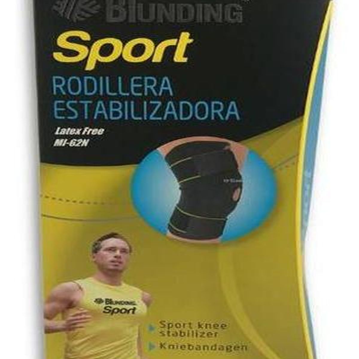 GENERICO - Rodillera de Gel con Soporte Lateral para Alto Rendimiento