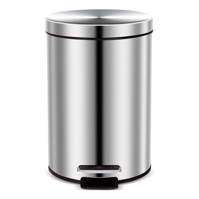 GENERICO - Basurero Pedal 8 L de Acero Inoxidable para Cocina y Baño
