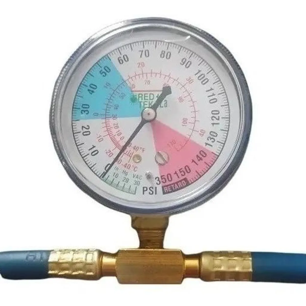 GENERICO - Manómetro de Presión R134A para Aire Acondicionado Automotriz