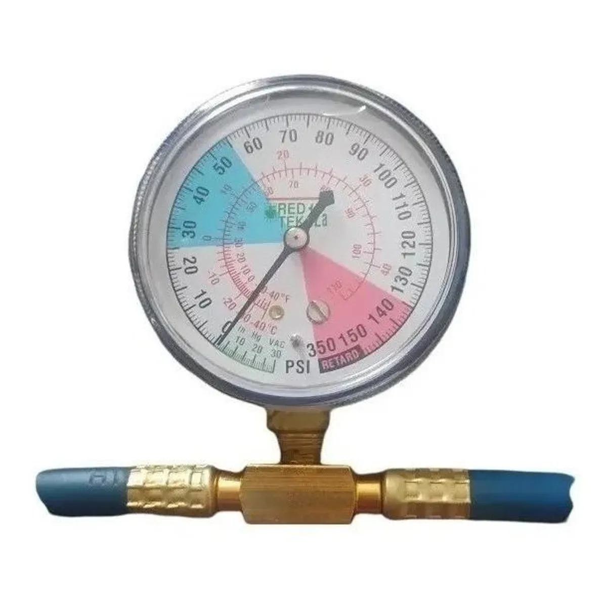 GENERICO - Manómetro de Presión R134A para Aire Acondicionado Automotriz