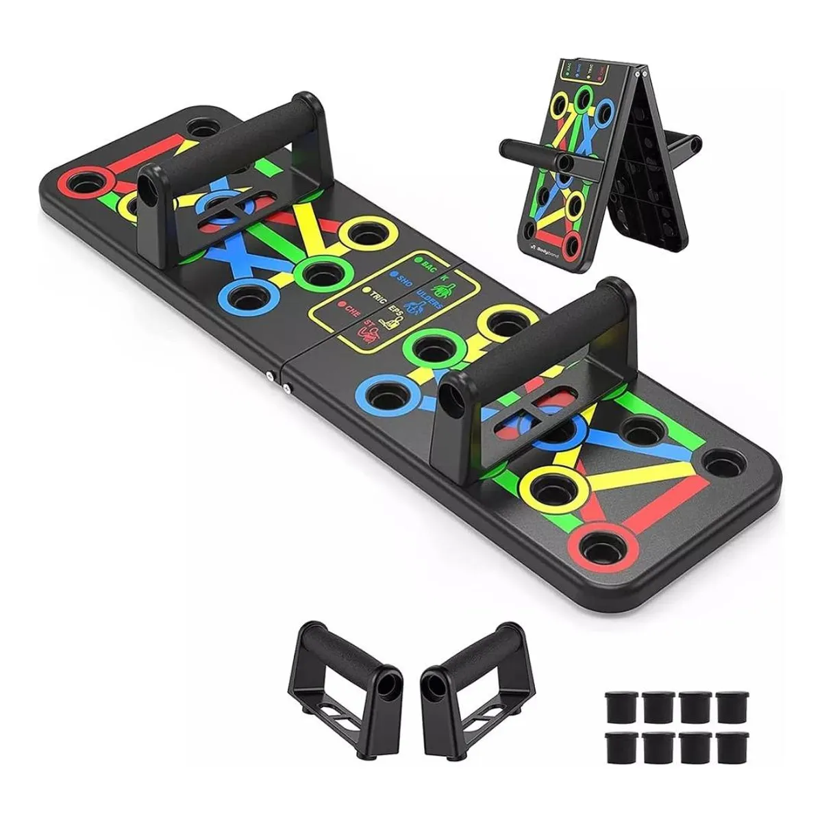 GENERICO - Tabla de Flexiones Codificada por Colores para Ejercicio