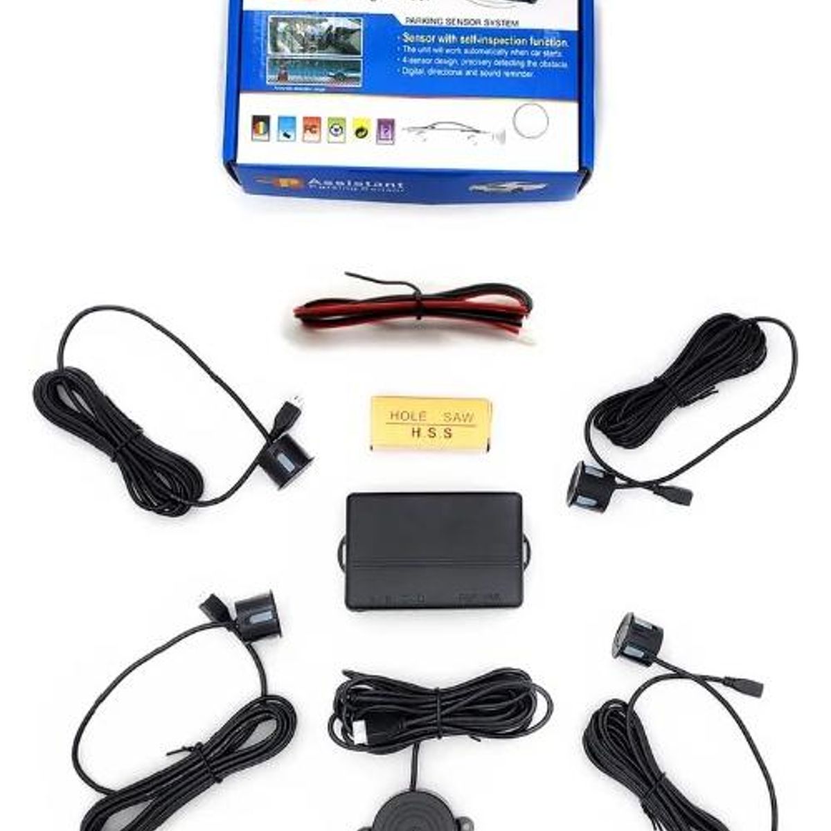 GENERICO - Sistema de Sensores de Retroceso con Alarma Visual y Sonora