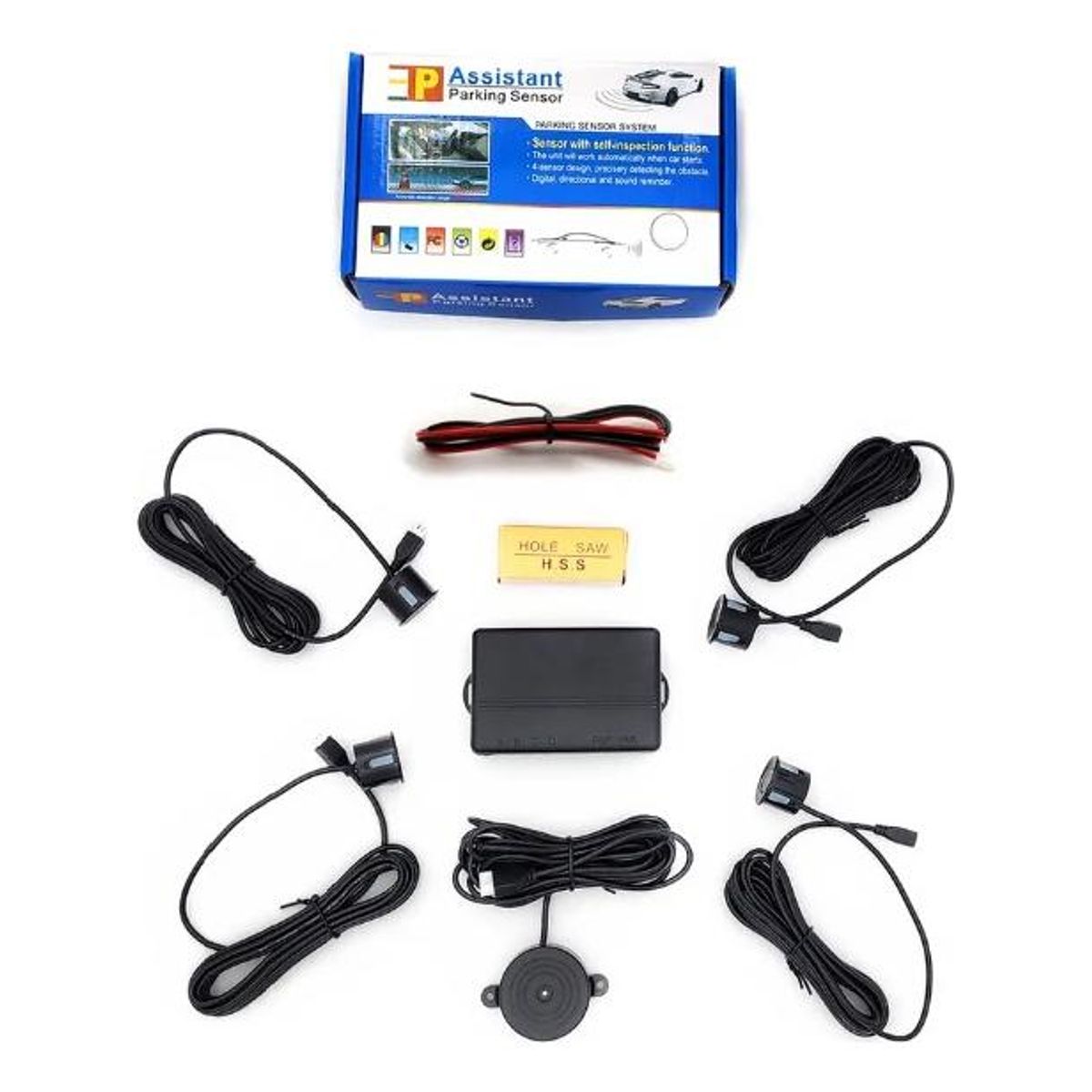 GENERICO - Sistema de Sensores de Retroceso con Alarma Visual y Sonora