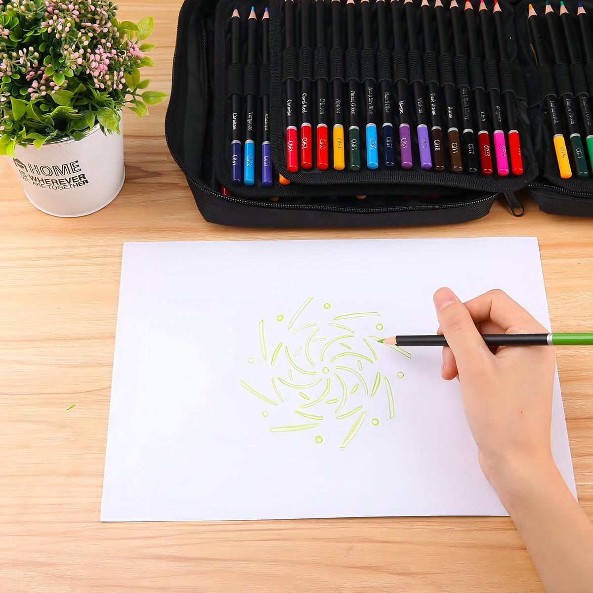 GENERICO - Set de 120 Lápices de Colores para Arte Profesional
