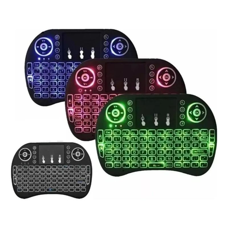 GENERICO - Teclado Inalámbrico Mini con Touchpad para Dispositivos