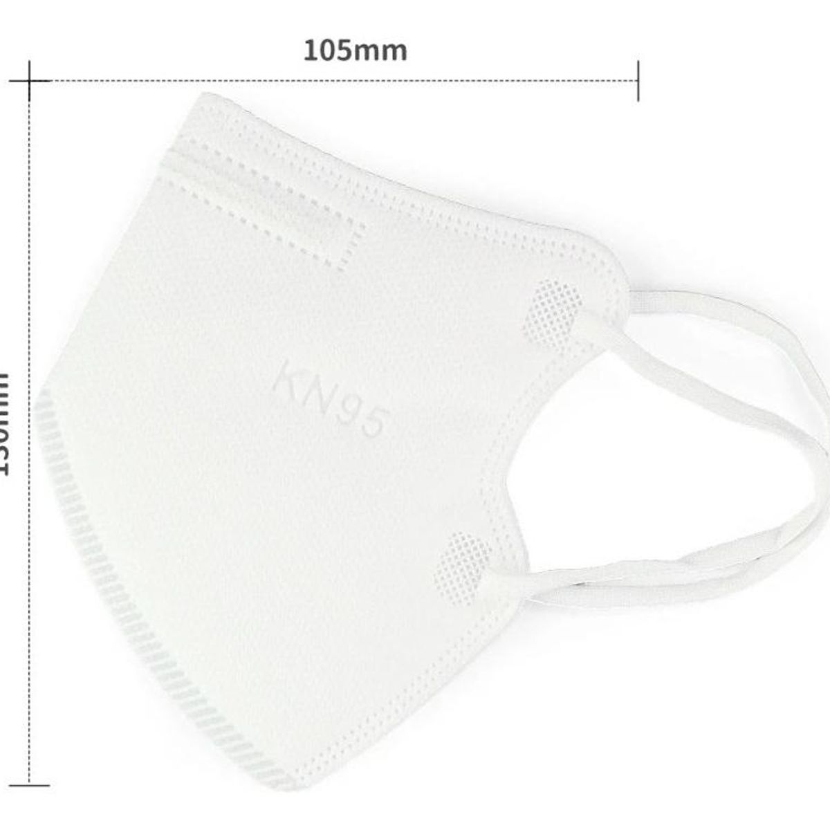 GENERICO - Mascarillas KN95 para Niños 5 Capas Reutilizables 10 Piezas