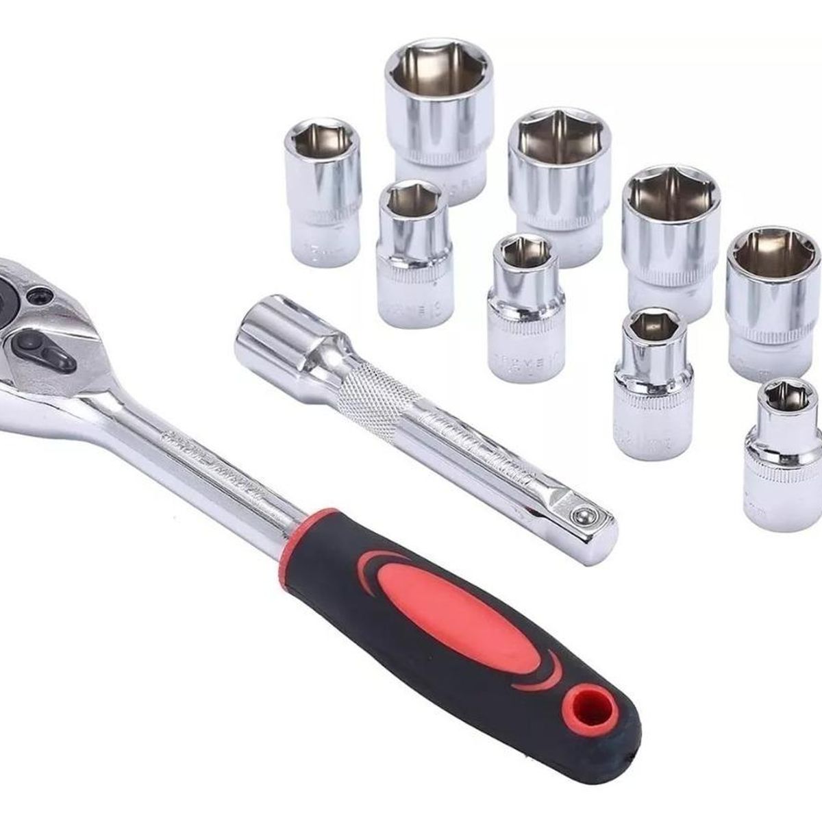 GENERICO - Set de 12 Dados y Chicharras de Acero Duradero