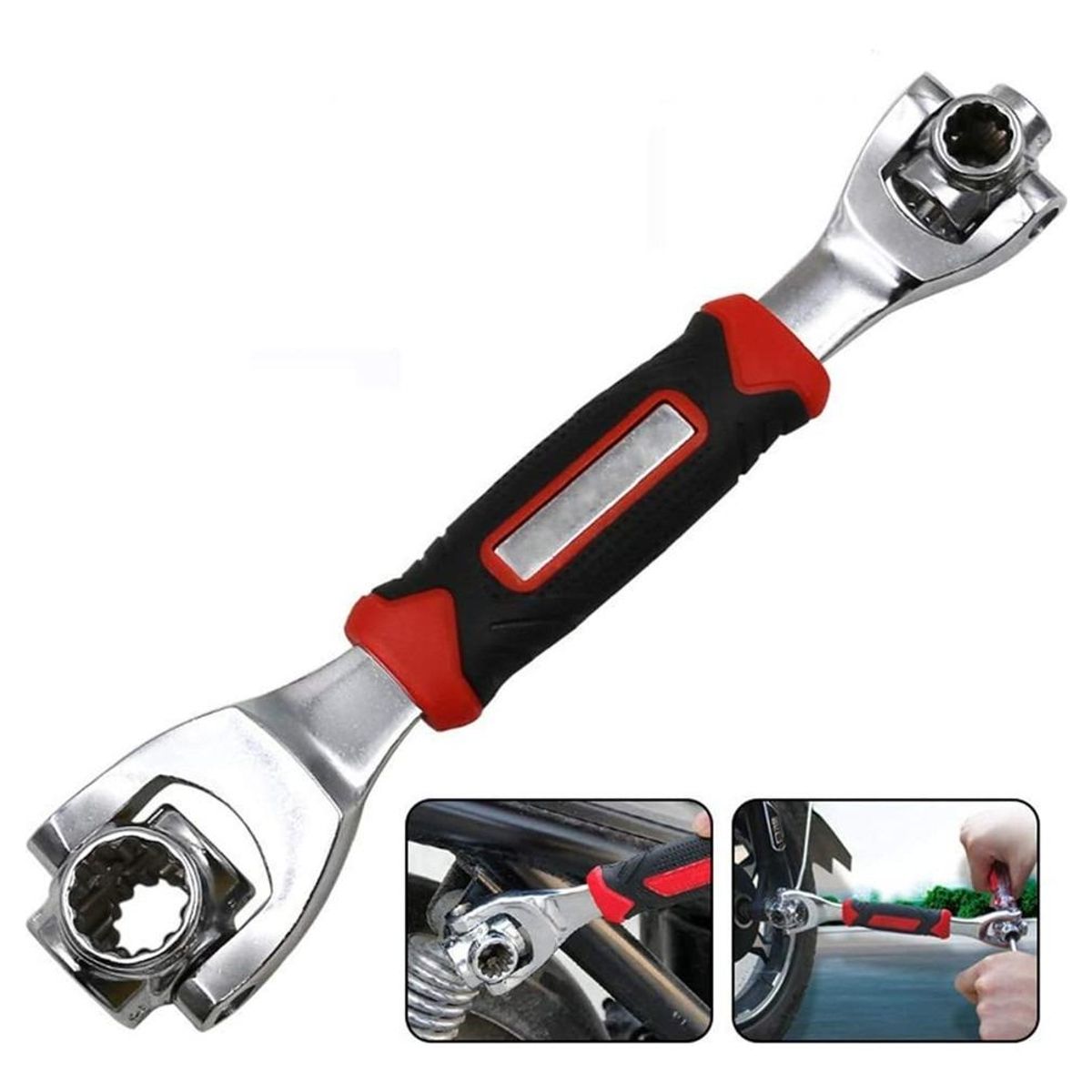 GENERICO - Llave Multiusos 48 en 1 con Giro de 360 Grados